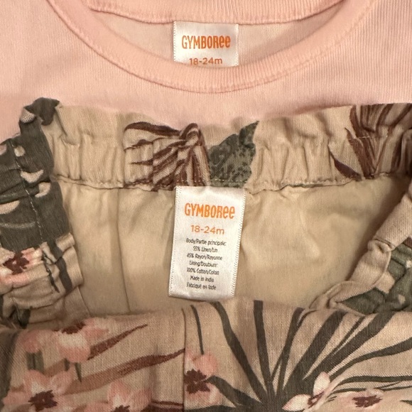 Gymboree Like New Safari Girl’s Matching Set - Picture 4 of 4